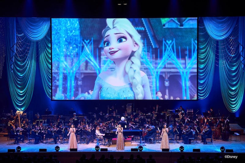 「ディズニープリンセス - ザ・コンサート」公演模様