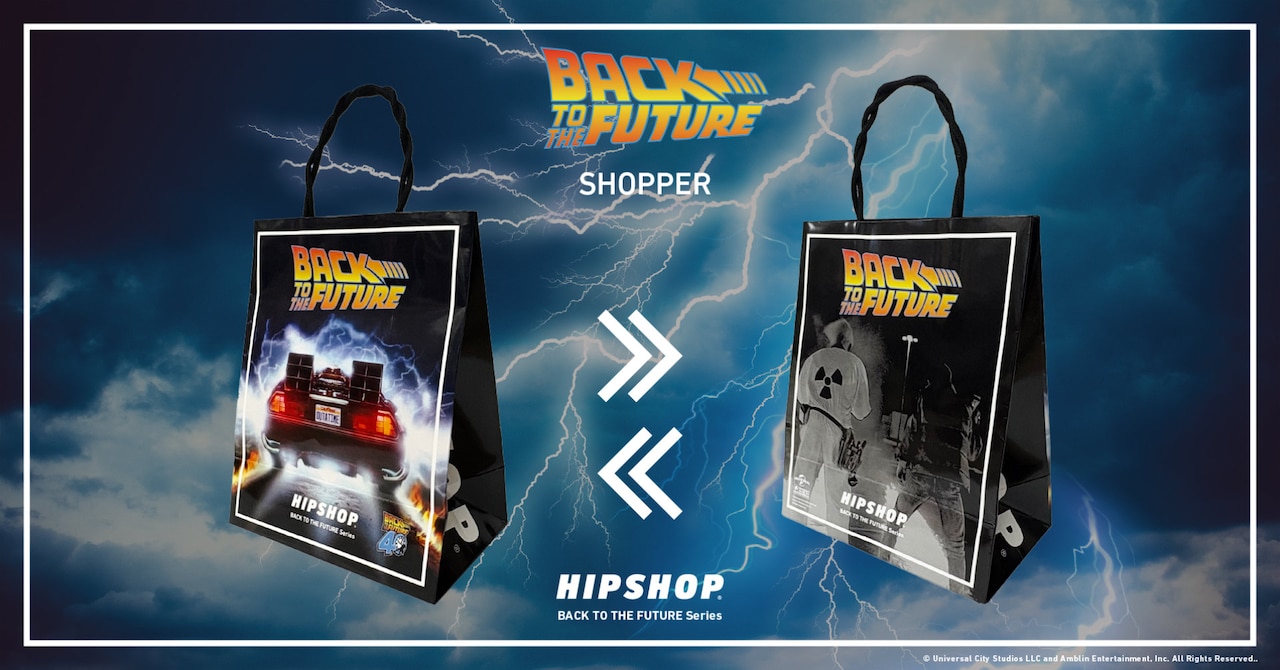 nobuzamurai　マークアンドロナ　バックフューチャーコラボ マークアンドロナ」の『バック・トゥ・ザ・フューチャー』コラボ