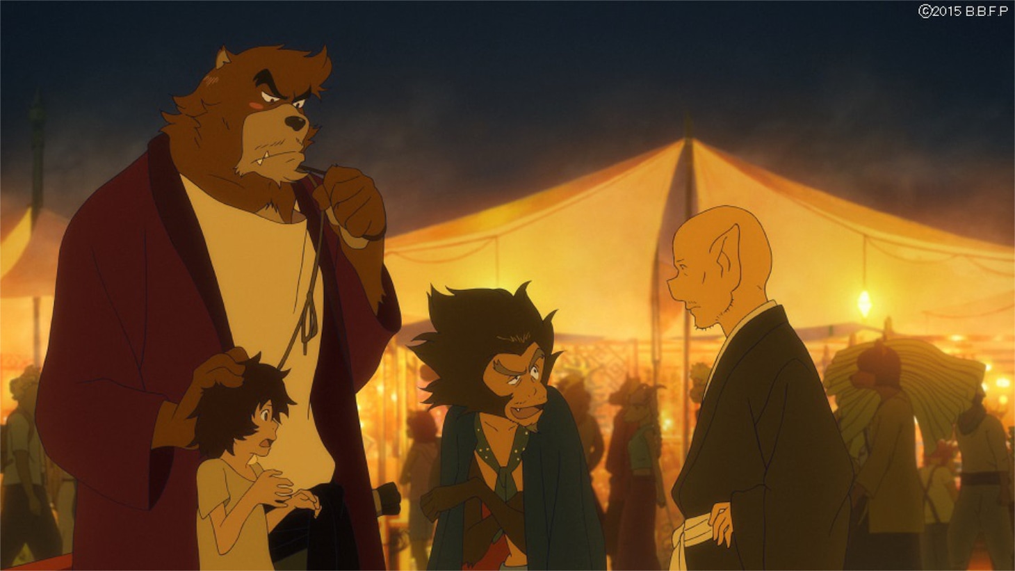 「バケモノの子」場面カット ©2015 B.B.F.P