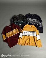 ハリー・ポッター / ジャガードラインニット（Red、Yellow、Navy、Green  / 税込5990円）