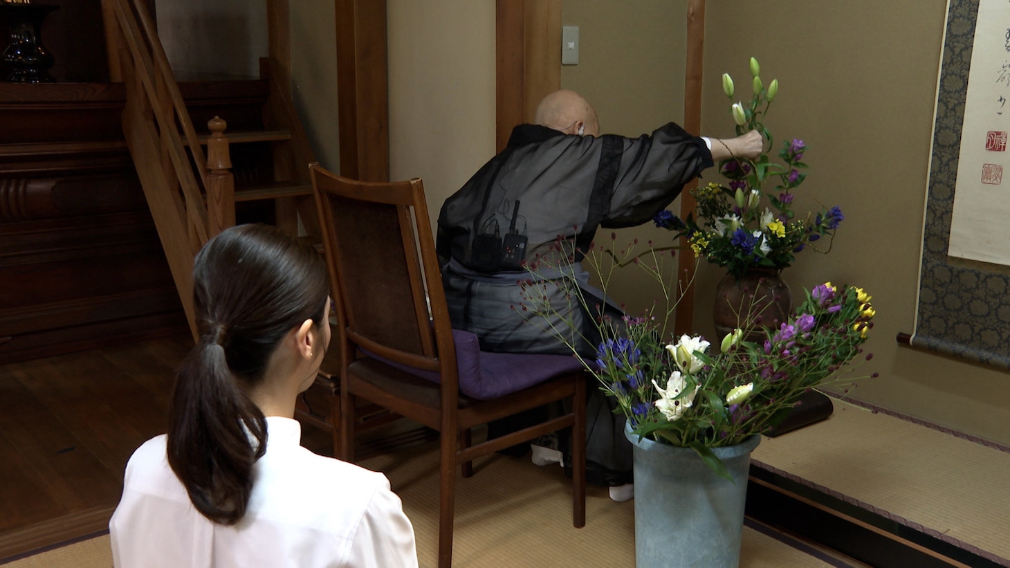 「『スイッチインタビュー』瀧内公美×青山俊董 EP1」より