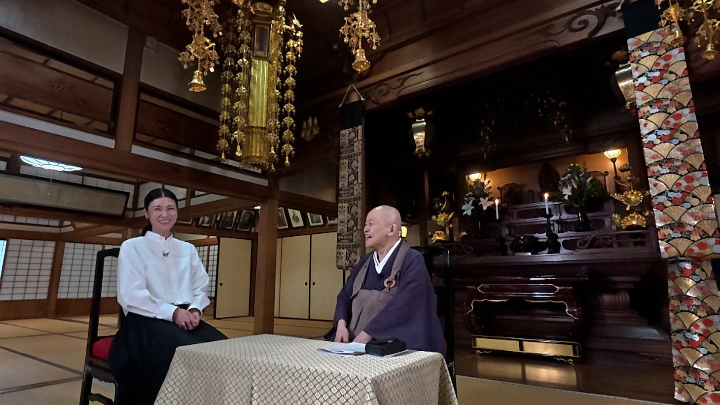 「『スイッチインタビュー』瀧内公美×青山俊董 EP2」より