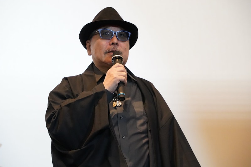 劇場版「牙狼＜GARO＞TAIGA」初日舞台挨拶に登壇した雨宮慶太