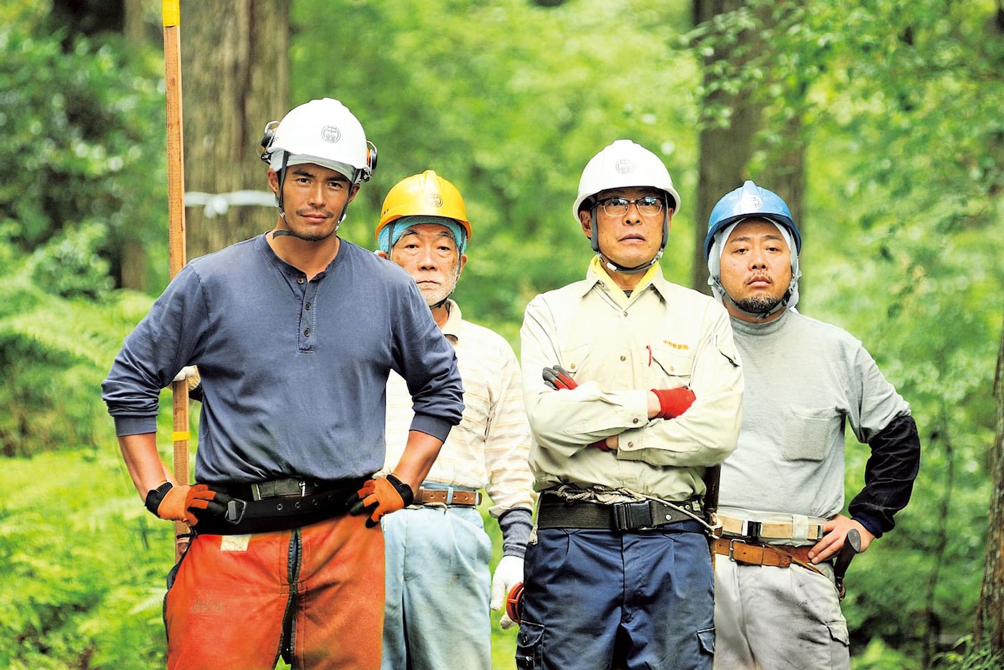 「WOOD JOB！（ウッジョブ）～神去なあなあ日常～」場面写真 ©2014 「WOOD JOB!～神去なあなあ日常～」製作委員会