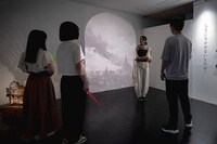 2025年5月に開催された「細田守監督作品と思考実験展」の様子