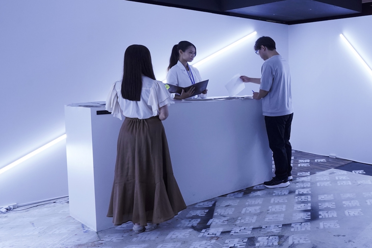 2025年5月に開催された「細田守監督作品と思考実験展」の様子