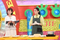 「ウラマヨ！」10月18日放送回より、せいろレシピに挑戦する八木莉可子