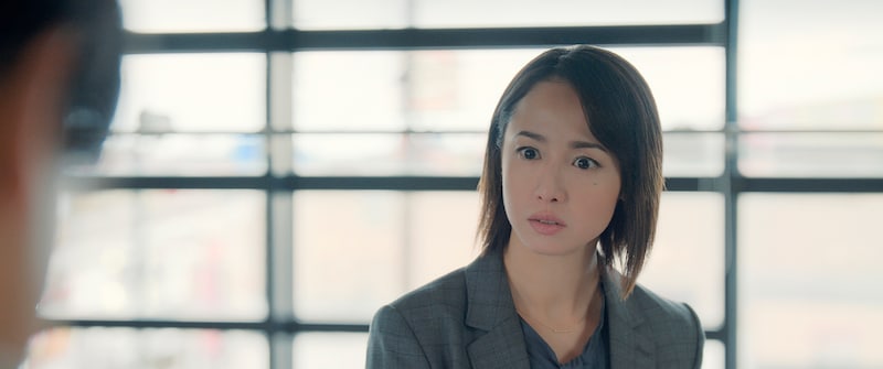 沢尻エリカ演じる新聞記者の福島美波