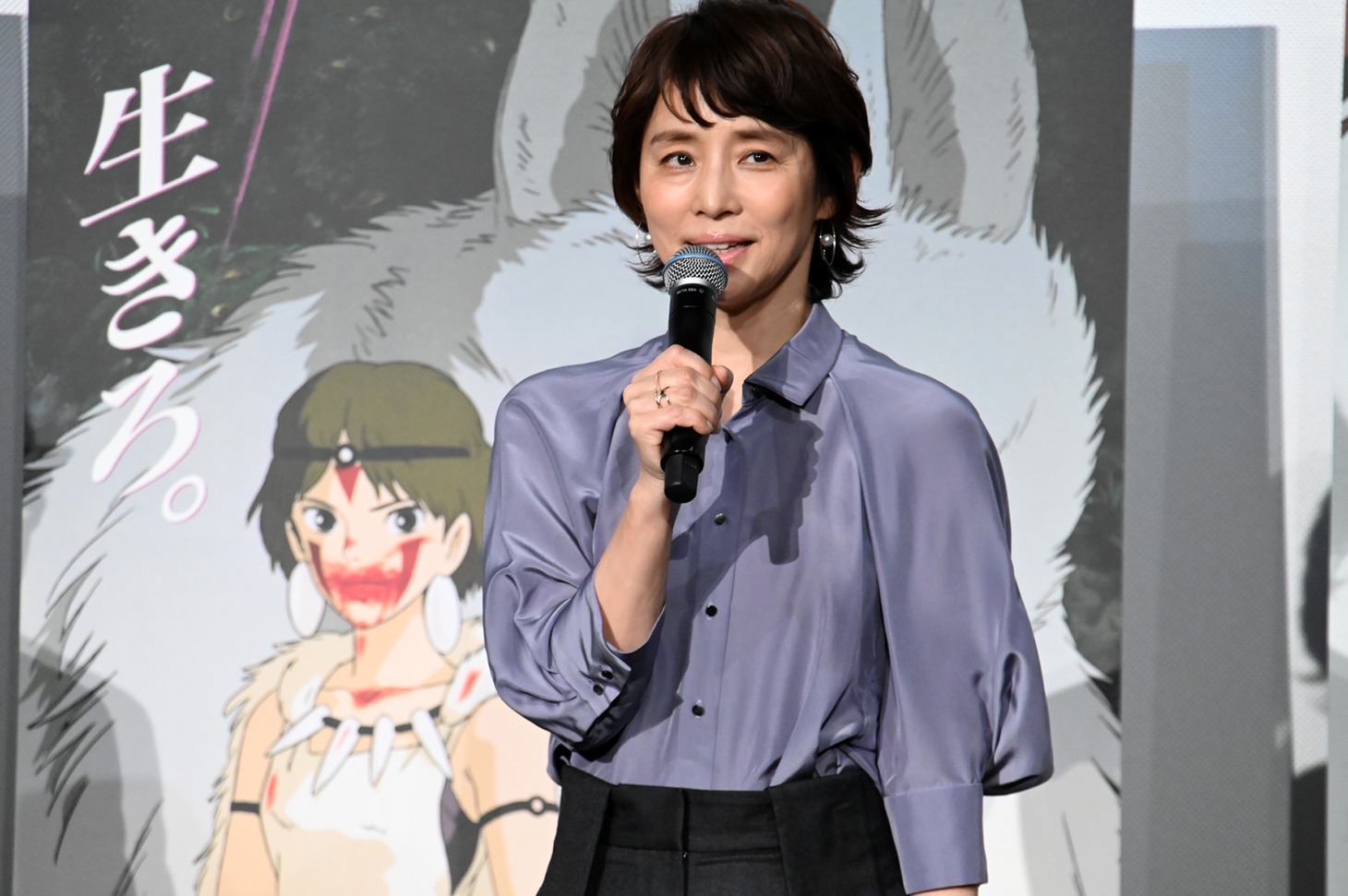 「もののけ姫」でサンを演じた石田ゆり子