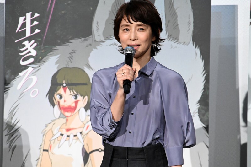 「もののけ姫」でサンを演じた石田ゆり子