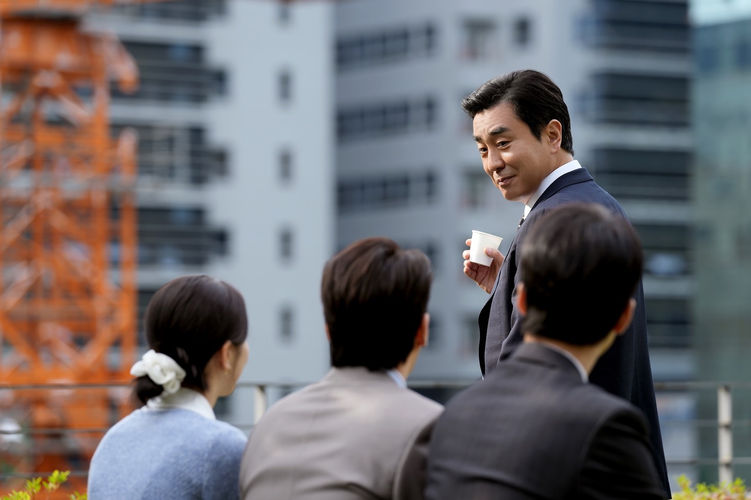 韓国ドラマ「ソウルの家から大企業に通うキム部長の物語」場面写真