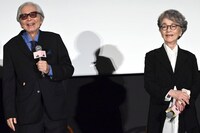 映画「TOKYOタクシー」で70作目のタッグとなった山田洋次（左）と倍賞千恵子（右）