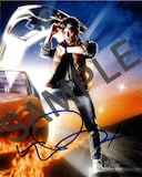 マイケル・J・フォックスのサイン入りポートレート ©2025 Tokyo comic con All rights reserved.