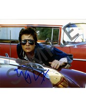 マイケル・J・フォックスのサイン入りポートレート ©2025 Tokyo comic con All rights reserved.