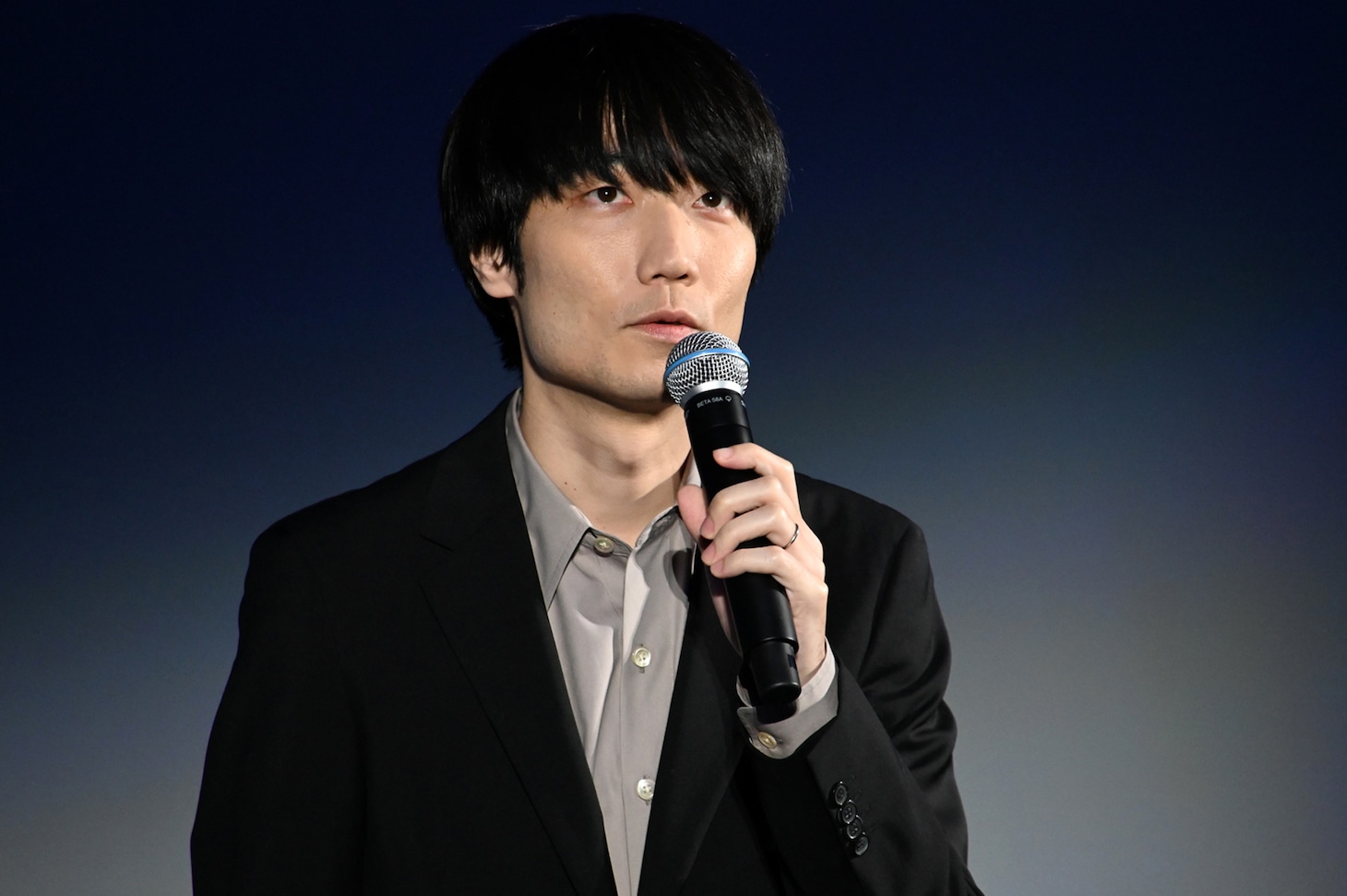 映画「秒速5センチメートル」大ヒット御礼プラネタリウムイベントに登壇した奥山由之