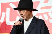 映画「おーい、応為」公開御礼舞台挨拶に登壇した大森立嗣
