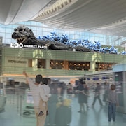 全長40mのゴジラ、羽田空港第3ターミナルに現る