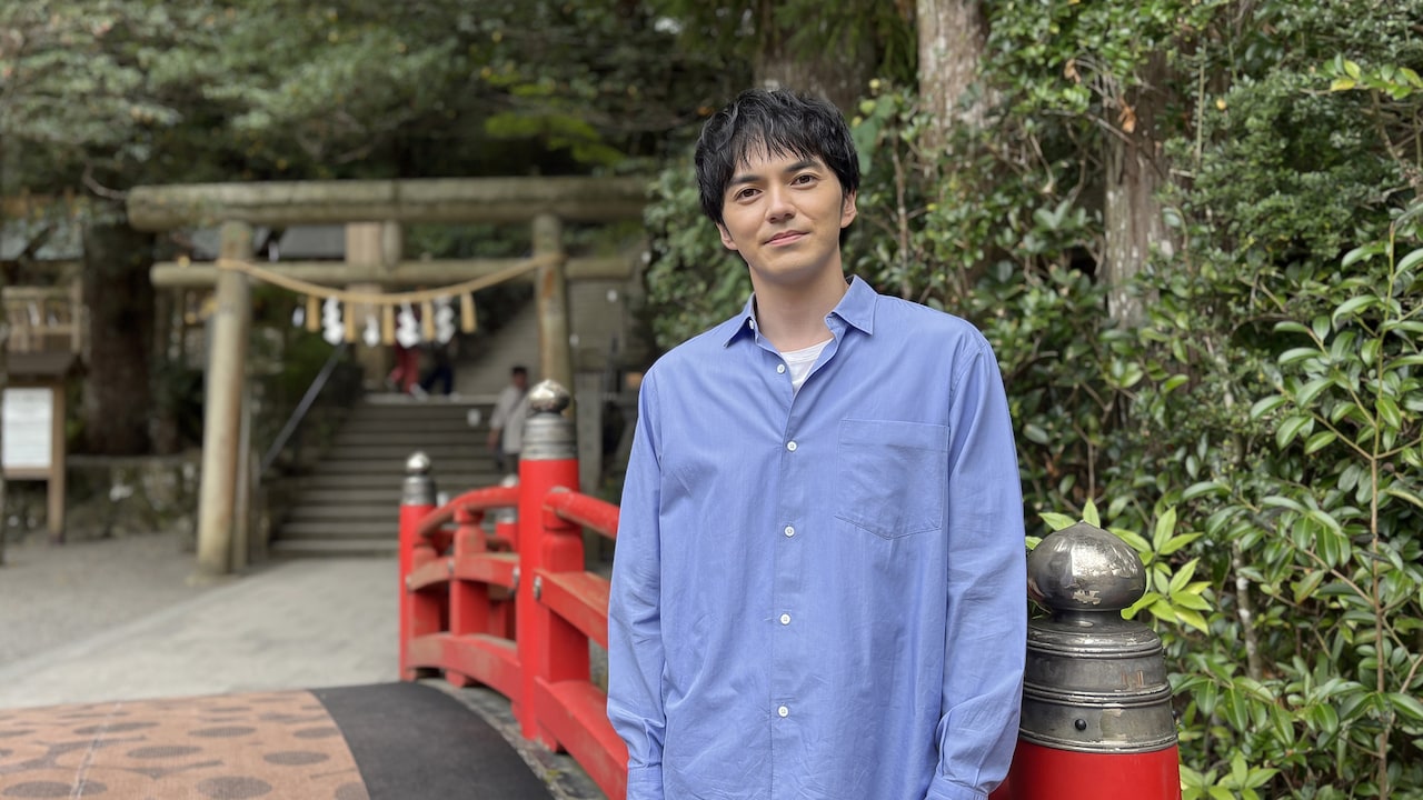 BS-TBSの番組「美しい日本に出会う旅」11月5日放送回で奈良を旅した林遣都