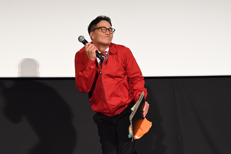 甘利田幸男としてセリフを読み、じたばた動く市原隼人