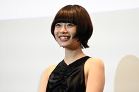 「ミーツ・ザ・ワールド」公開記念舞台挨拶に登壇した杉咲花