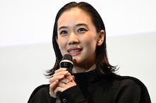「ミーツ・ザ・ワールド」公開記念舞台挨拶に登壇した蒼井優
