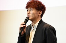 「ミーツ・ザ・ワールド」公開記念舞台挨拶に登壇した松居大悟