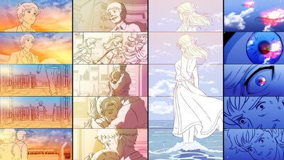 「The Glassworker」絵コンテ