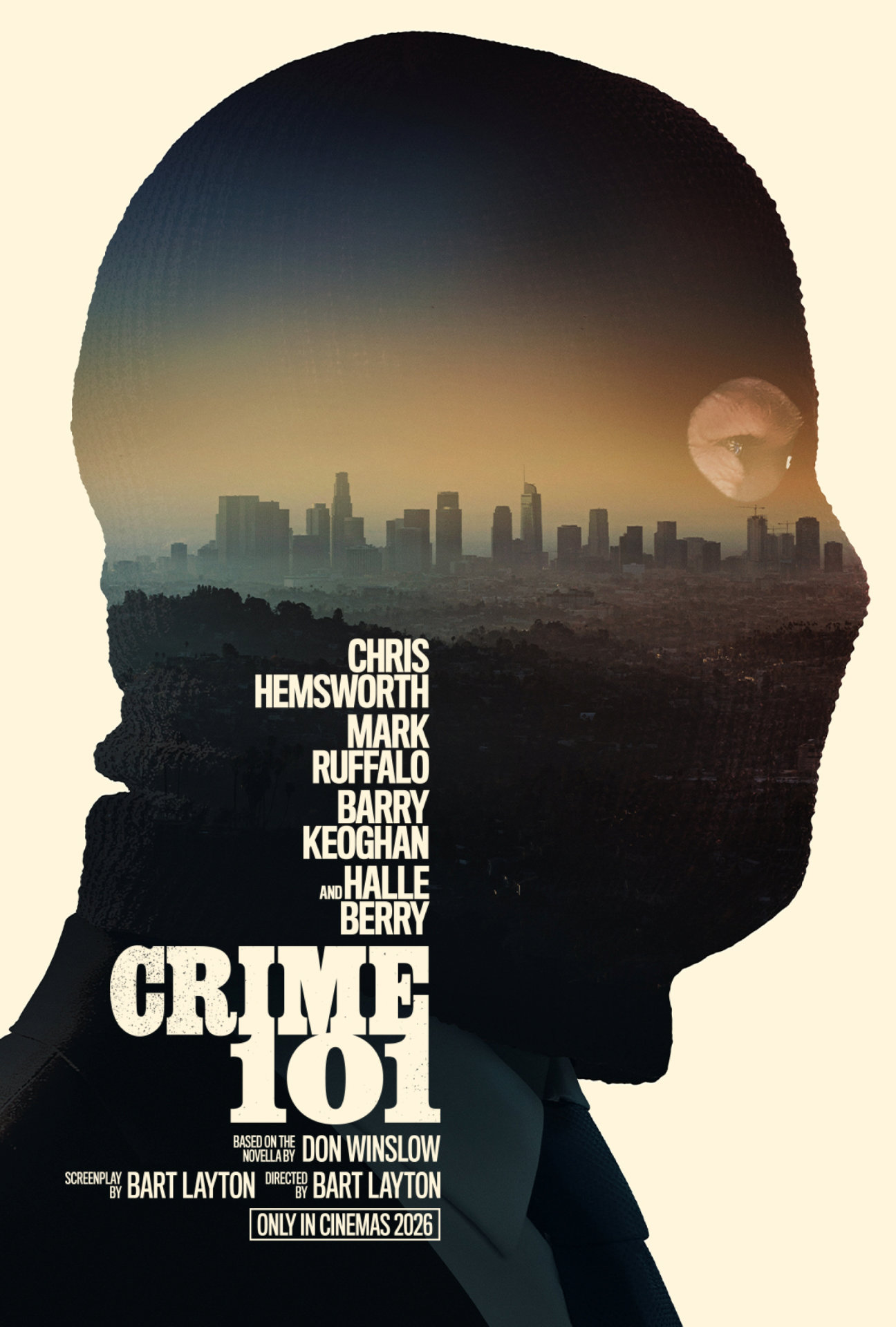 「クライム101」US版ポスタービジュアル
