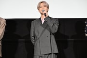 「富士山と、コーヒーと、しあわせの数式」公開記念舞台挨拶に登壇した豆原一成