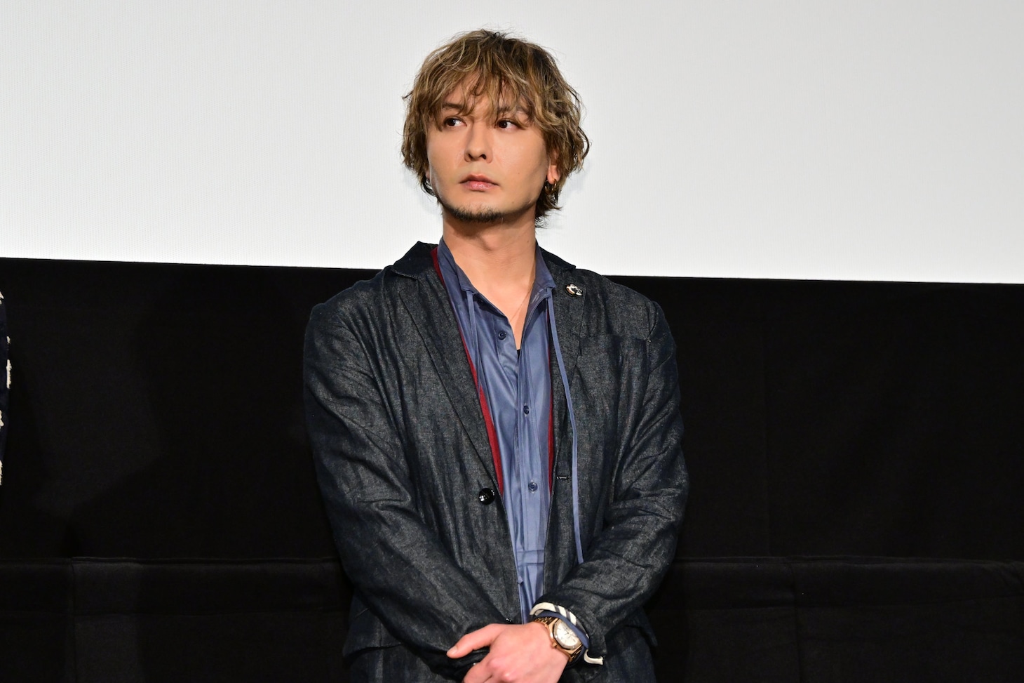 「富士山と、コーヒーと、しあわせの数式」公開記念舞台挨拶に登壇した藤田玲