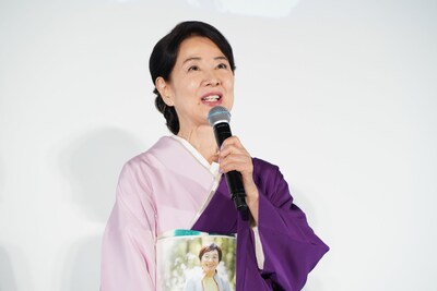 「てっぺんの向こうにあなたがいる」舞台挨拶に登壇した吉永小百合