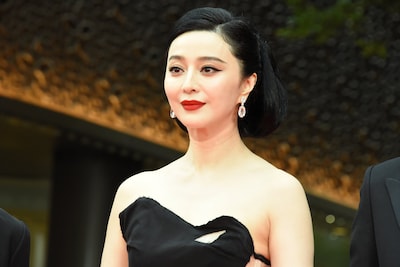 第38回東京国際映画祭のレッドカーペットイベントに参加したファン・ビンビン（范冰冰）