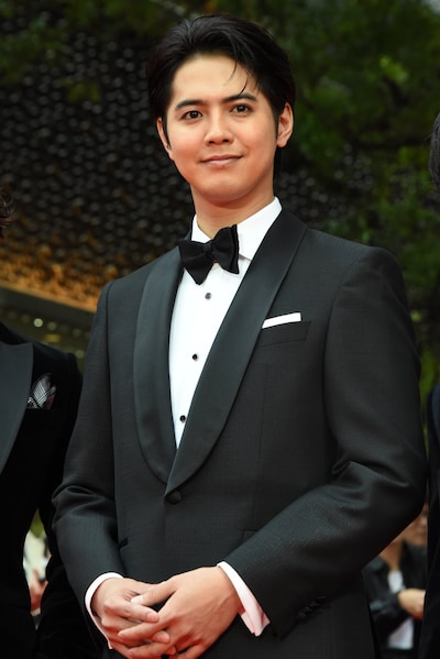 第38回東京国際映画祭のレッドカーペットイベントに参加した片寄涼太