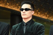 第38回東京国際映画祭のレッドカーペットイベントに参加したACE COOL