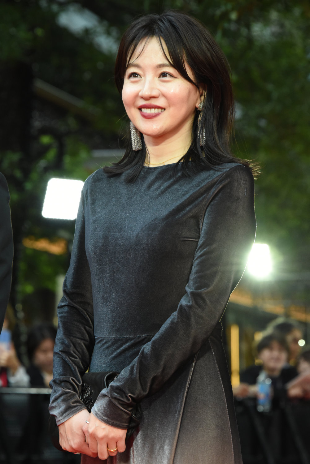 第38回東京国際映画祭のレッドカーペットイベントに参加した大橋未歩