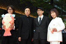 「ChaO」のスタッフ。左から2番目が監督の青木康浩