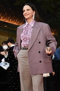 第38回東京国際映画祭のレッドカーペットイベントに参加したジュリエット・ビノシュ