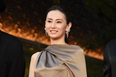 第38回東京国際映画祭のレッドカーペットイベントに参加した北川景子
