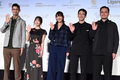 「ダブル・ハピネス」Q&Aの様子