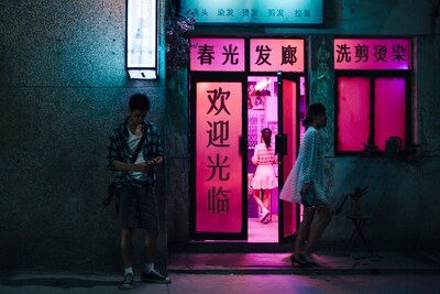 中国映画「オペレーターNo.23」（原題「地下美人」）場面写真