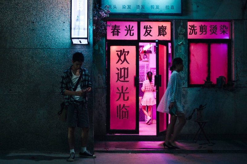 中国映画「オペレーターNo.23」(原題「地下美人」)場面写真