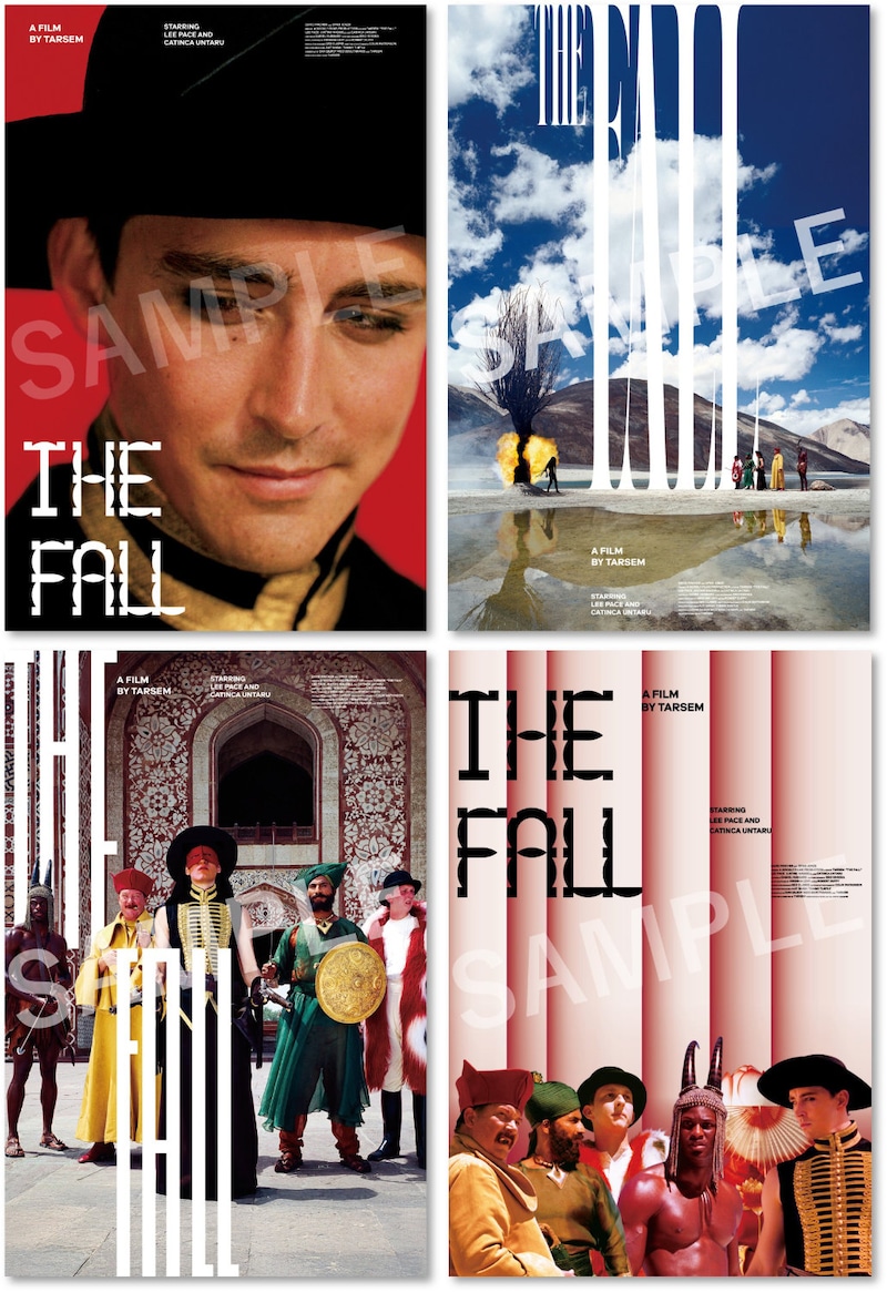 「落下の王国 4Kデジタルリマスター」ムビチケカード第2弾の特典であるポストカード(全4種)