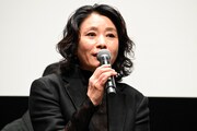 中国映画「春の木」(春树)ワールド・プレミアに登壇したリウ・ダン(劉丹)
