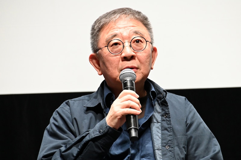 中国映画「春の木」(春树)ワールド・プレミアに登壇したチャン・リュル(張律)