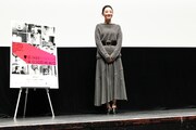 中国映画「春の木」(春树)ワールド・プレミアに登壇したバイ・バイホー(白百何)