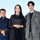 寛一郎、“俳優”河瀨直美から「次は監督」と指名され苦笑い 中川龍太郎「恒星の向こう側」初上映