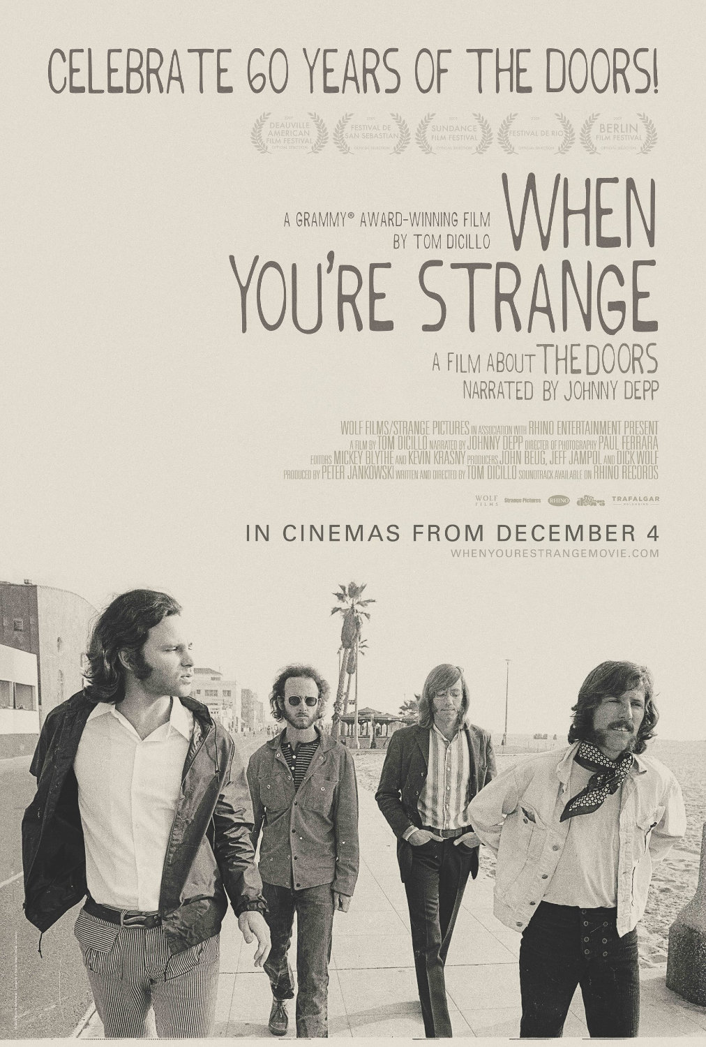 「The Doors: When You're Strange」ポスタービジュアル
