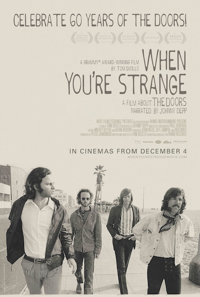 「The Doors: When You're Strange」ポスタービジュアル