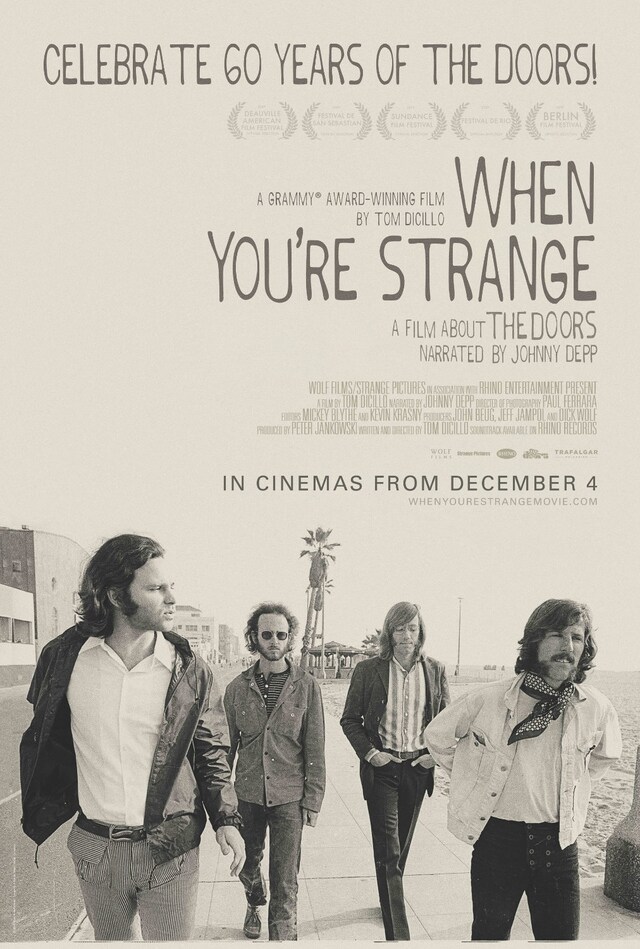 「The Doors: When You're Strange」ポスタービジュアル