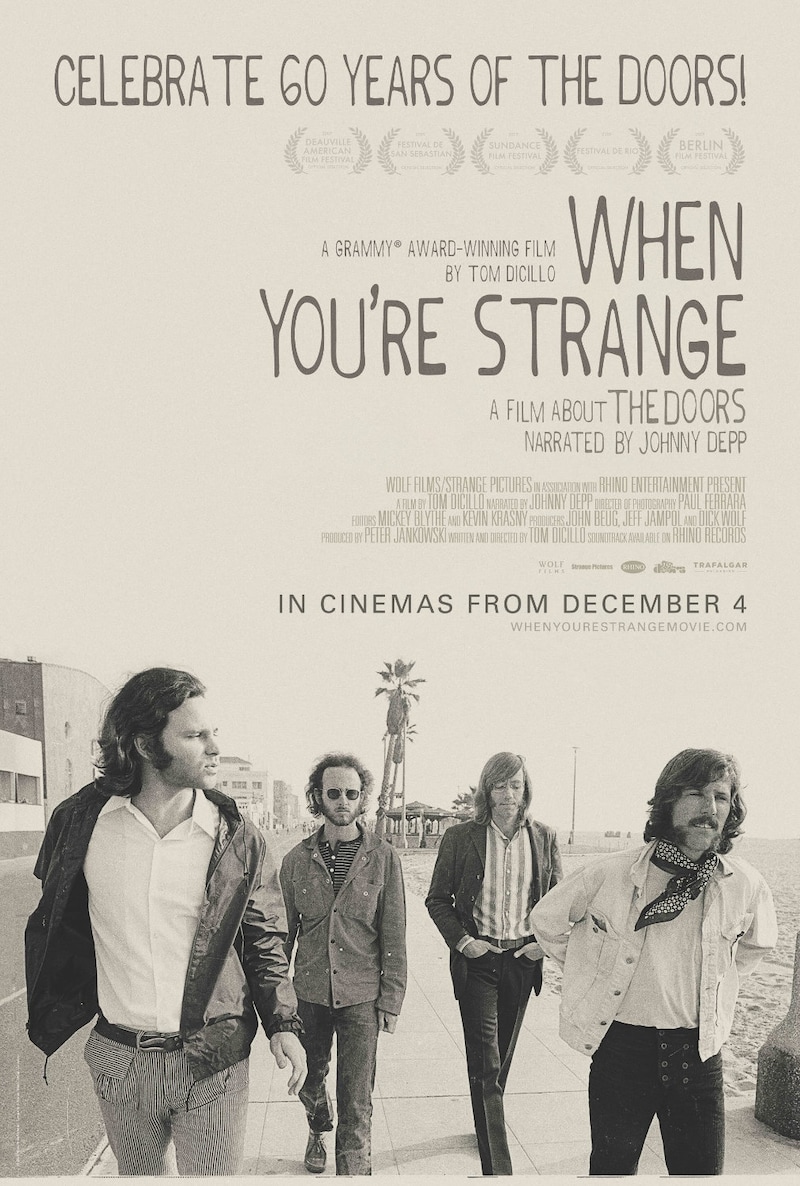 「The Doors: When You're Strange」ポスタービジュアル